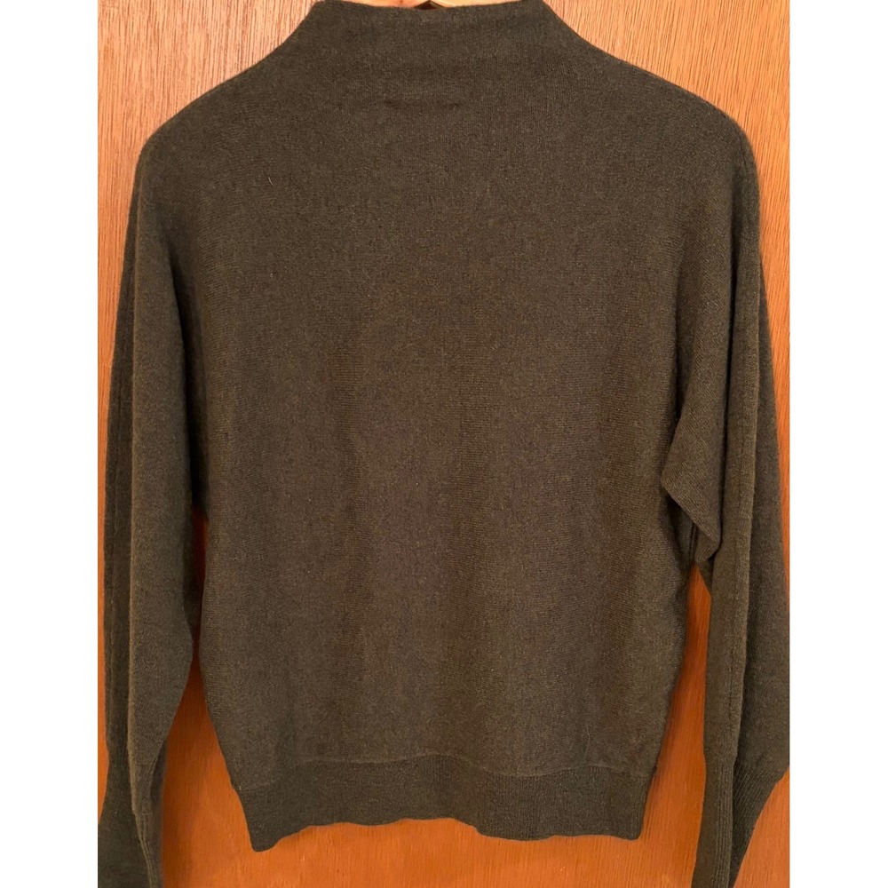 NWT Sundance Cashmere Sweater Size XS Olive Green - Picture 2 of 4